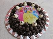 Tarta chocolate para princesa