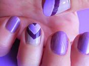 Chevron morados (Manicura)