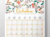 Freebie: Calendario Octubre