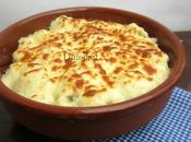 Coliflor gratinada queso