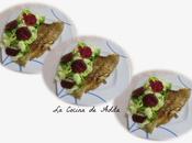 Gallos plancha ensalada