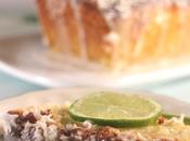 Coconut lime pound cake