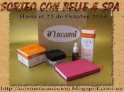 ¡SORTEO Centro Belleza “Belle SPA” lote productos D’LUCANNI!