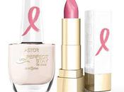 Besos rosas contra cáncer mama