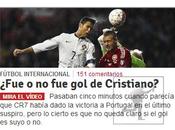 Quién visite Mundo Deportivo podrá encontrarse estos artículos Cristiano