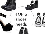 shoes needs