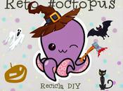 Bichos para halloween reto octopus