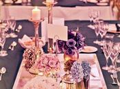 Tendencia: espejos mesas banquetes bodas