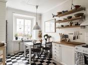 Orden cocina. Salones grises, dormitorios pequeños