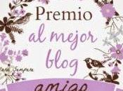 Premio mejor blog amigo