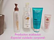 Productos acabados Octubre 2014 *Especial cuidado corporal*