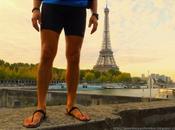 Paris Running ruta Torre Eiffel sandalias