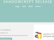 ShadowCrypt: Extensión Chrome para encriptar mensajes Twitter/ Facebook Gmail