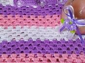 Cartera tejida bandolera ganchillo estilo Shabby chic (Crocheted purse with shabby style)