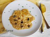 Lomo salsa almendras ciruelas pasas