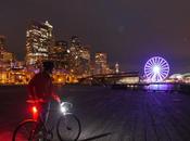 Luces magnéticas para bicicleta vean desde 360° cargan