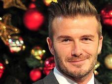 David Beckham enciende luces Navidad Singapur
