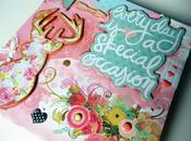 Canvas scrapbook