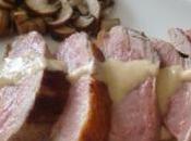 Solomillo cerdo Ibérico Champiñón setas)