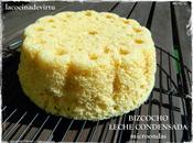 Bizcocho leche condensada microondas