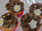 upcakes melocotón crema café arábiga