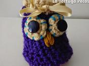 Saquito buho morado