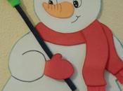 ideas creativas para hacer adornos muñecos nieve