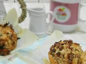 Muffins integrales muesli chocolate plátano crunch