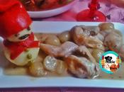 Codorniz salsa uvas