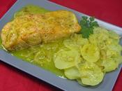 Salmón naranja olla