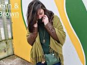 Outfit: green brown