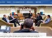 Casa Blanca abre página español dedicada Cuba