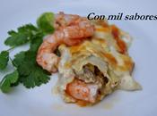 CANELONES SETAS LANGOSTINOS(Desafío Cocina)