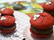 velvet whoopie pies rellenos nutella