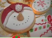 Galletas navidad huevo fondat pintadas