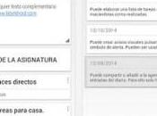 Aplicación educativa: Horario clases