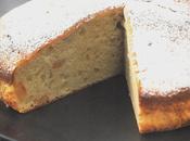 Bizcocho queso ricotta frutas caramelizadas