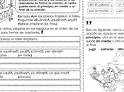Constitución oraciones partir verbo conjugado: grado