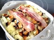 Repollo gratinado bacon Verza gratinata pancetta