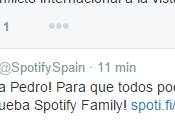 Spotify cintura redes sociales @SpotifySpain