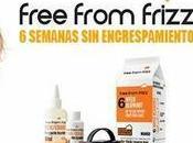 FREE FROM FRIZZ tratamiento promete semanas pelo liso suave