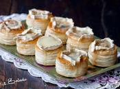 Volovanes Rellenos Morcilla Cebolla Caramelizada Queso Cabra