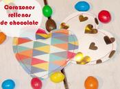 DIY: Corazones rellenos chocolate