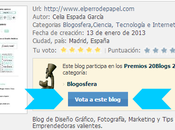 ¡Participo Premios Blogs!