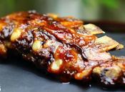 Costillar asado Salsa Teriyaki