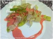 Vinagreta Fresas