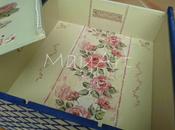 Caja vino reciclada