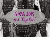 Goya 2015:
