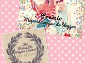 Premio "MEJORES AMIGAS BLOGGER" "VERSATILE"