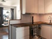 Ático pequeño terraza madera vistas